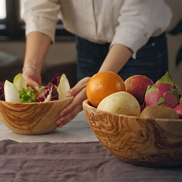 Olivenholz schöne Maserung