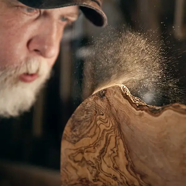 Wir lieben Olivenholz.